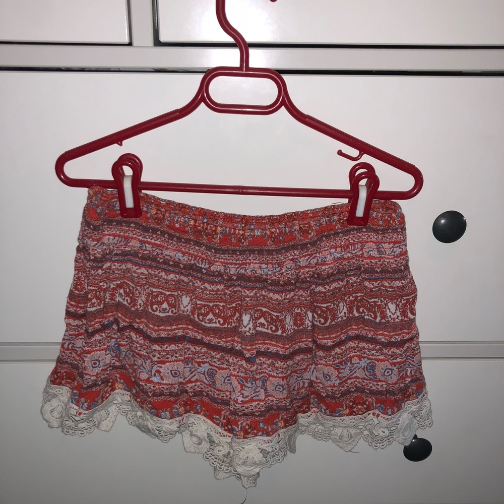 Xhilaration Flowy Patterned Shorts